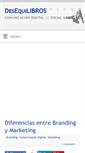 Mobile Screenshot of desequilibros.com